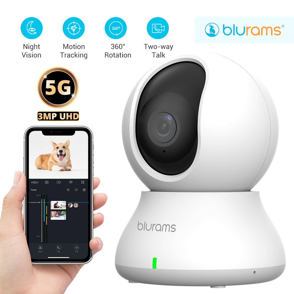 Eufy Camera E220 - Blurams kamera dalam ruangan 2K 5GHz/2.4GHz,
