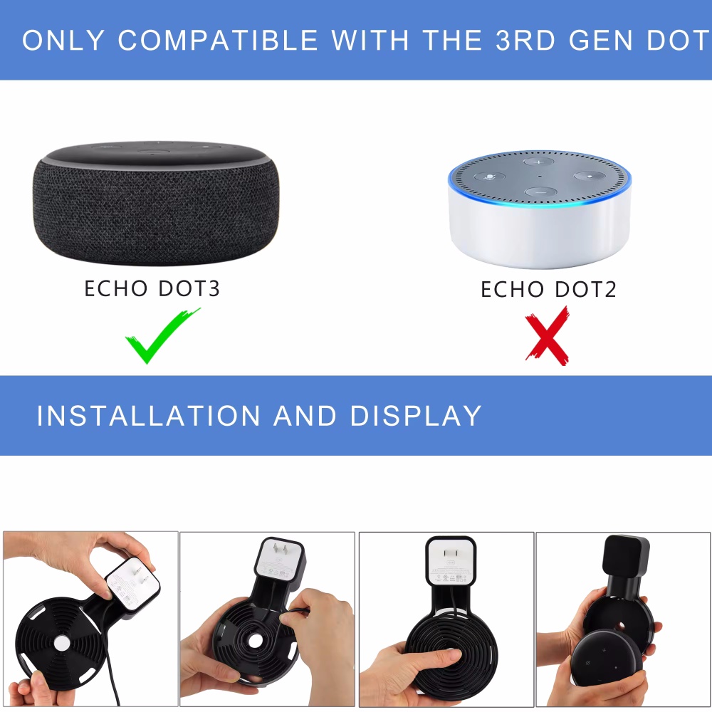 Dudukan dinding Speaker gantun - Amazon Speaker Echo Pop ulasan dan harga