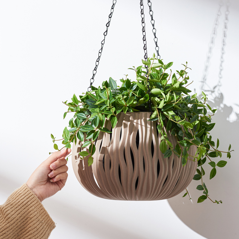 Pot gantung, bentuk plastik ya - Spider Plant Hanging ulasan dan harga