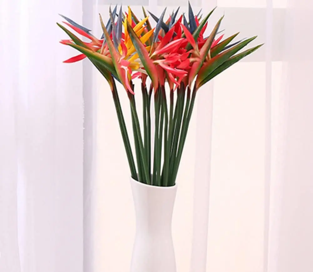 8PCS bunga buatan Strelitia ba - Bird Paradise Strelitzia ulasan dan harga