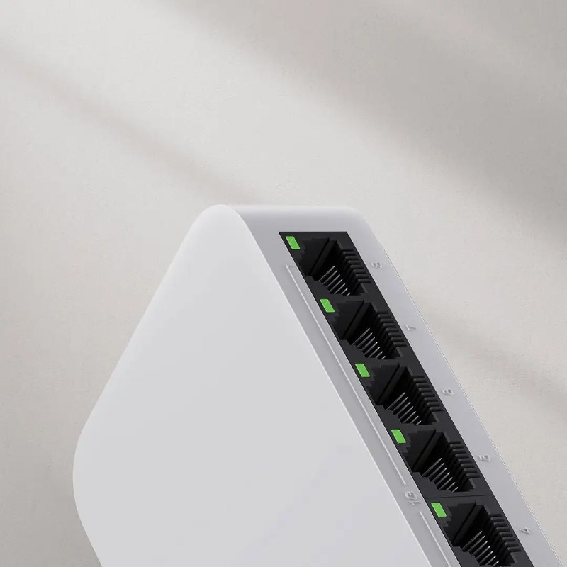 Xiaomi Mi 8 Port RJ45 Gigabit  - Xiaomi Hub Mijia Hub ulasan dan harga