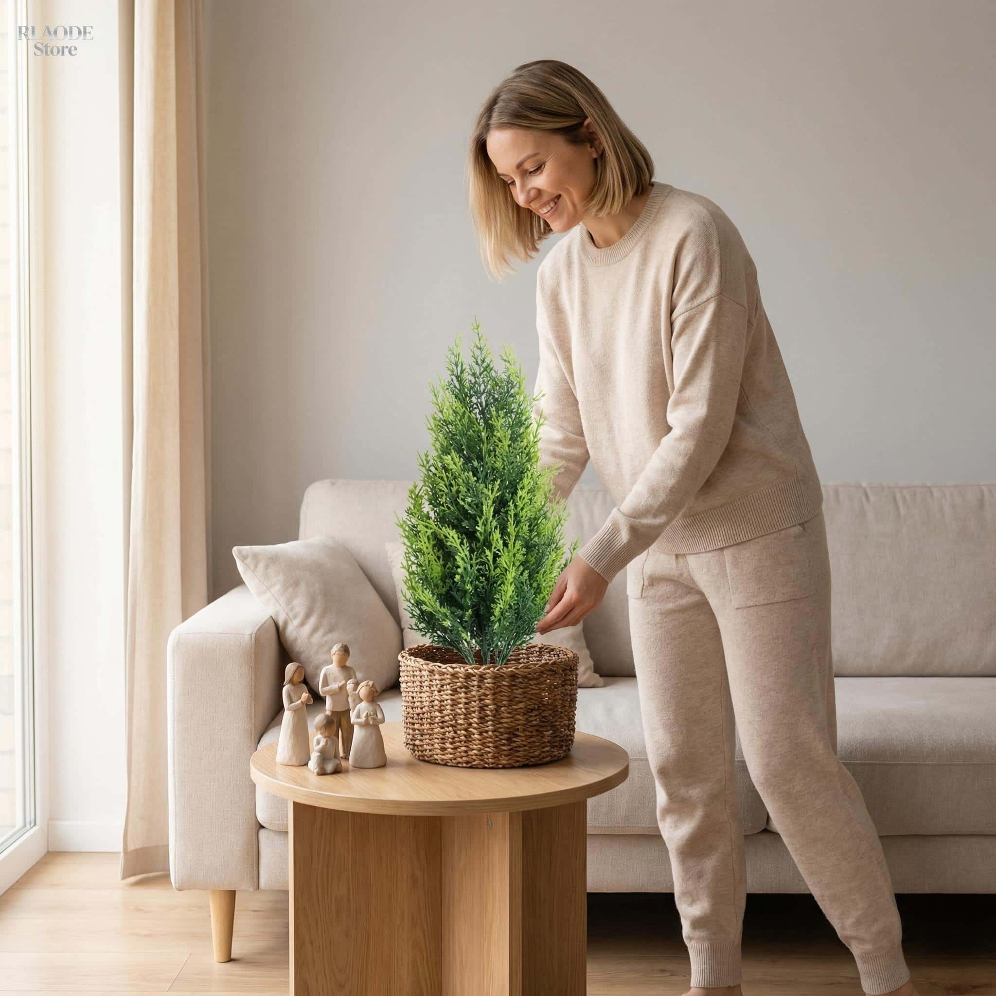 2PCS Pohon Cypress & Pakis Pal - Dracaena Marginata ulasan dan harga